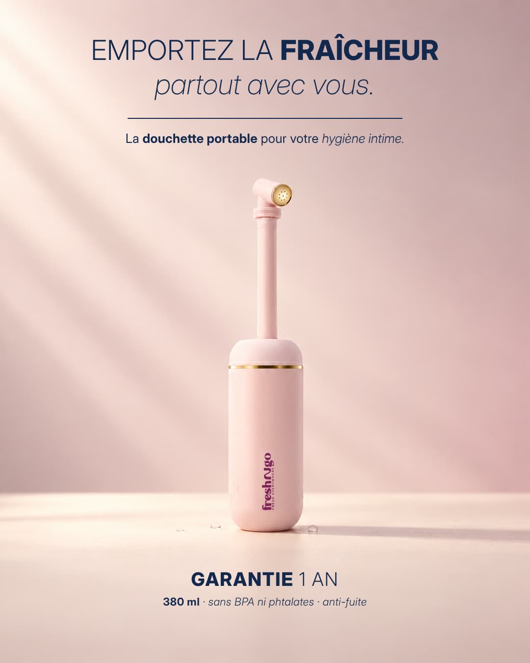 Douchette Portable Freshngo - Nude