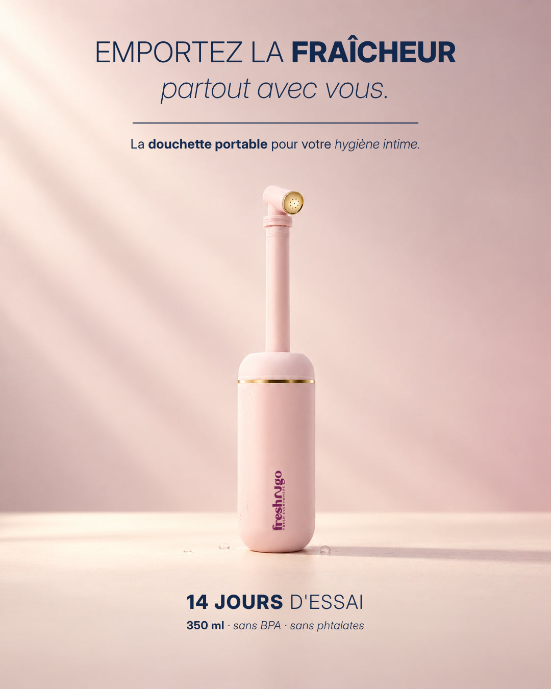 Douchette Portable Freshngo - Nude