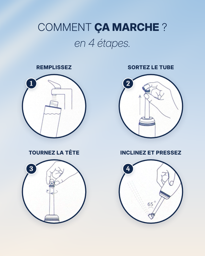 Douchette Portable Freshngo - Blanc